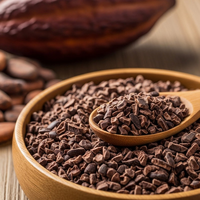 私たちのこだわりオーガニックローカカオニブ