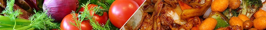 生の食べ物と加熱した食べ物