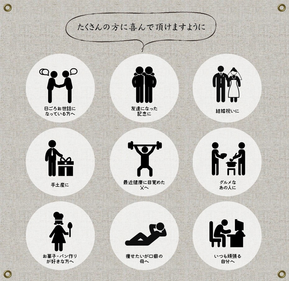 たくさんの方に喜んで頂けますように