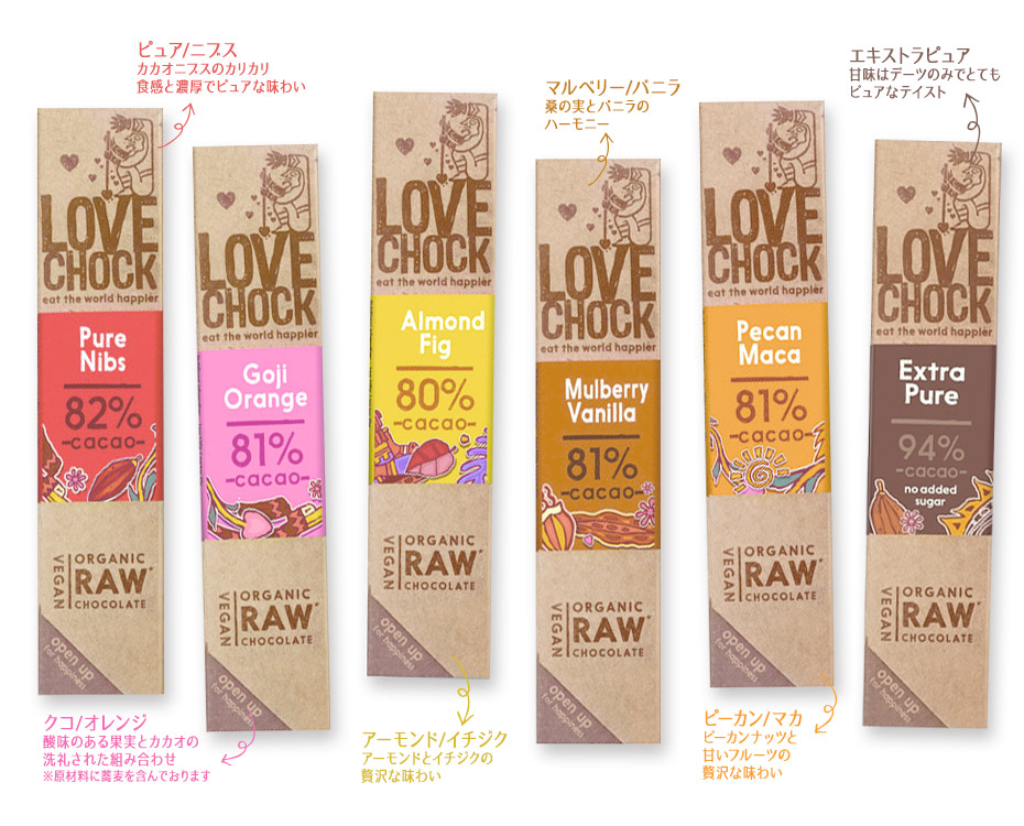 lovechock オーガニックローチョコレート