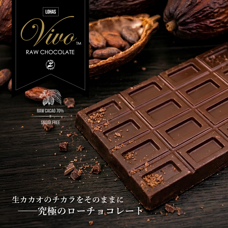 ���J�J�I�̃`�J�������̂܂܂ɁA���ɂ̃��[�`���R���[�gVIVO